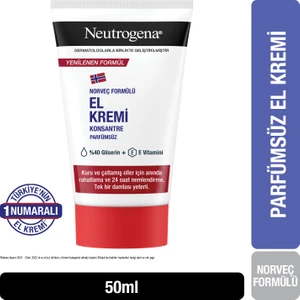 Norveç Formülü El Kremi Parfümsüz 50 ml