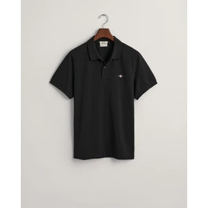 Erkek Siyah Regular Fit Logolu Polo 2210.5