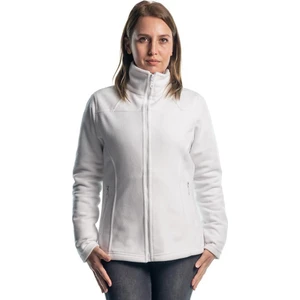Şensel, Kadın Polar Mont, Beyaz -99E310- Cepli,fermuarlı,outdoor