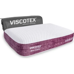 Medium Serenity Ergonomik Visco Yastık 65X43X12CM, Boyun Ağrıları Için Orta Sert Hafızalı Baş Yastığı