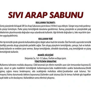 Sıvı Arap Sabunu 1000 ml 3'lü