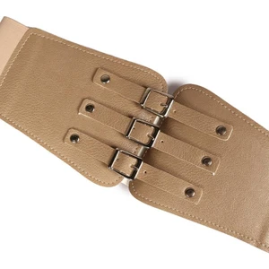 Üç Tokalı Elastik Kadın Kemeri, Ceket Kemeri,  Gömlek Kemeri, Elbise Kemeri