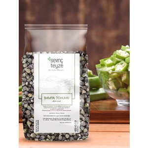 Sevinç Teyze Bamya Tohumu, Abelmoschus Esculentus, Okra Seed, Gemüse-Eibisch 150 gr