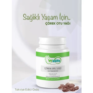 Çörek Otu Yağı Içeren Takviye Edici Gıda 60 Kapsül