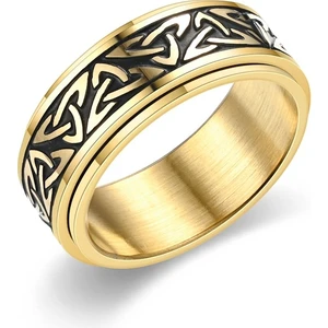 Moda Titanyum Çelik Yüzük (Yurt Dışından)