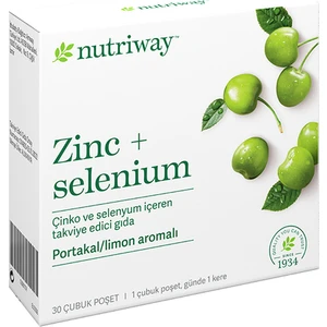 Nutriway Zinc + Selenium Çinko ve Selenyum İçeren Takviye Edici Gıda