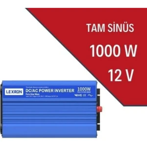 1000W-12V Tam Sinus Inverter