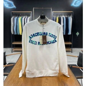 x Belenciaga Yazılı Sweatshirt