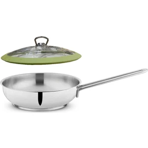 Held Çelik Tava 26 cm Yeşil Silikon Kapaklı