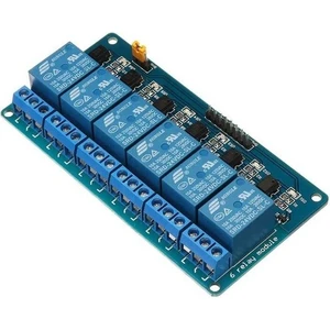 Emay Center 6 Kanal 24V Röle Kartı 24V 6 Kanal Röle Modülü