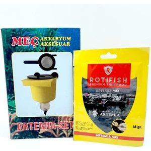 Meç Artemia Çıkarma Seti + Artemia Mix 18GR