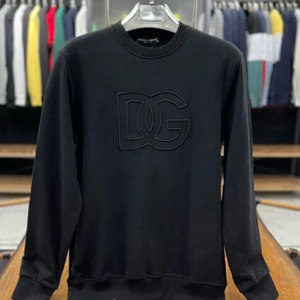 Dolce & Gabbana  Göğüsde Nakış Işlemeli Big Logolu Sweatshirt