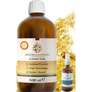 Active Essentials 
kolloidal Altın Suyu 50 Ppm + Gümüş Suyu Sprey Bundle