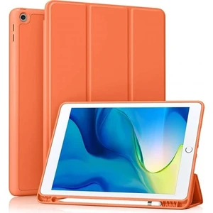 Apple iPad Pro 10.5 Kılıf Yatay Standlı Uyku Modlu Kalem Bölmeli Arkası Silikon Smart Kılıf (Model A1701,A1709,A1852)