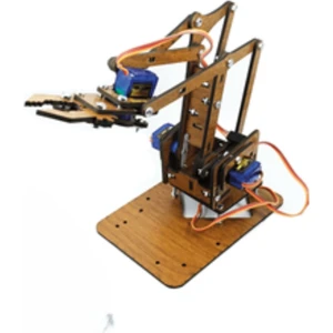 SG90 Servo uyumlu Mdf Robot Kol Seti Demonte