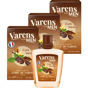Ulric de Varens Varens For Men Café Vanille 3'lü Set (3X50ML Edt) Erkek Parfüm