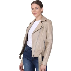 Basic & More Kadın Deri Ceket Bm-01