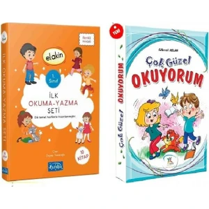 1. Sınıf Elakin Ilk Okuma Yazma - Çok Güzel Okuyorum Hikaye Seti 20 Kitap