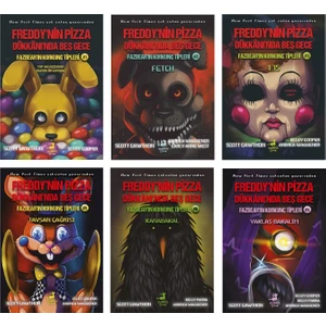 Freddynin Pizza Dükkanında Beş Gece Fazbearın Korkunç Tipleri (6 Kitap)