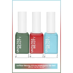 Unfilter Beauty 3'lü Kış Koleksiyonu Oje Seti