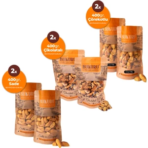 Tadım Kuru Fırını Mix - 2 (2 Adet 400GR. Sade + 2 Adet 400GR. Çörekotlu + 2 Adet 400GR. Çikolatalı) Mix2