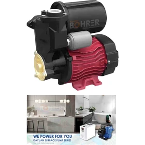 Güneşi Enerjisi Sıcak Su - Soğuk Su Basınç Arttırıcı Otomatik Hidrofor 0.5 Hp DGP370B  2 Kat 2 Daire