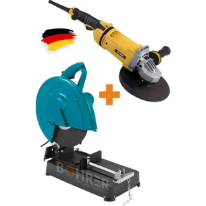 3200 Watt Metal Profil Demir Kesme Makinesi + 3800W Büyük 230 mm Demir Kesme Taşlama Canavar Makinesi