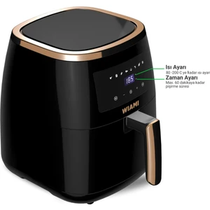 Airfryer 5 Litre Yağsız Fritöz SF-AF-016A 5l S