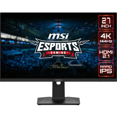 MSI 27 MAG 274UPF 3840x2160 (UHD) FLAT RAPID IPS 144HZ 1MS Fiyatı