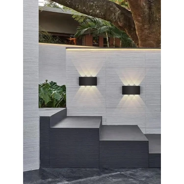 Hero Led 9W 6'lı Çift Yönlü Duvar Aplik Tepegöz Aplik Günışığı Dekoratif