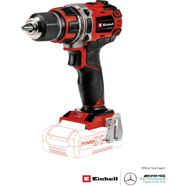 Einhell Professional Akülü Vidalama TP-CD 18/50 Li BL Solo Power X-Change (18 V, Kömürsüz, 50 Nm,