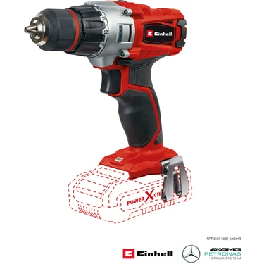 Einhell TE-CD 18/2 Li - Solo, Akülü Vidalama (Akü ve şarj cihazı dahil