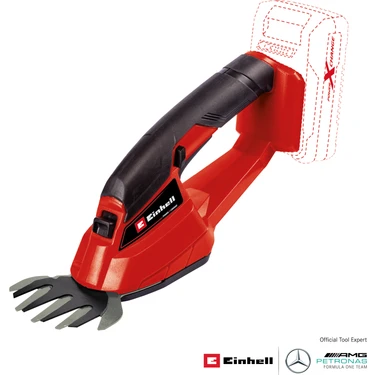 Einhell Akülü Çit Budama GC-CG 18/1 Li-Solo Power X-Change (Li-Ion, 18V, çim bıçağı kesim