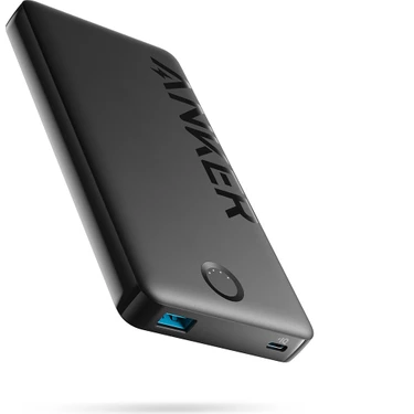 Anker 323 Powerbank 10000mAh - PowerCore 10K II Taşınabilir Hızlı Şarj Cihazı - 12W - Siyah - A1334