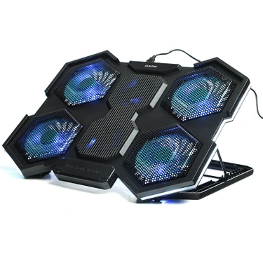 Dark Aeromax 6x LED Fan'lı,84.7 Cfm & 2700±%10 Rpm, 7x Yükseklik Ayarlı, 2x USB 11"-17" Gaming