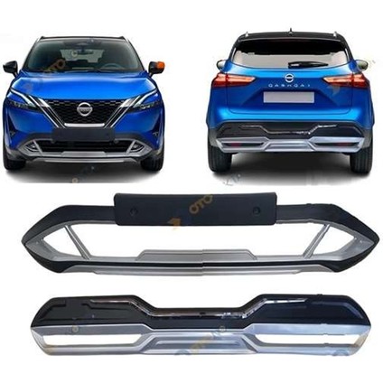 Nissan Qashqai 2021 Sonrası Ön Arka Tampon Koruma Difüzör