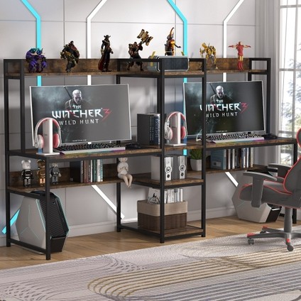 Iki Kişilik Bölmeli Çalışma Masası