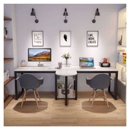 Şık Tasarım Iki Kişilik Çalışma Masası modelleri