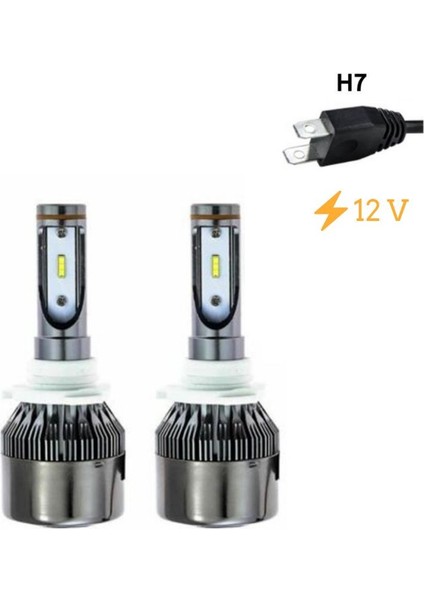 Space Led Far Ampulü Beyaz H7 36W 4800Lm 12V Laam803