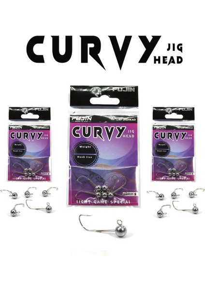Curvy Jig Head 8 No 2gr