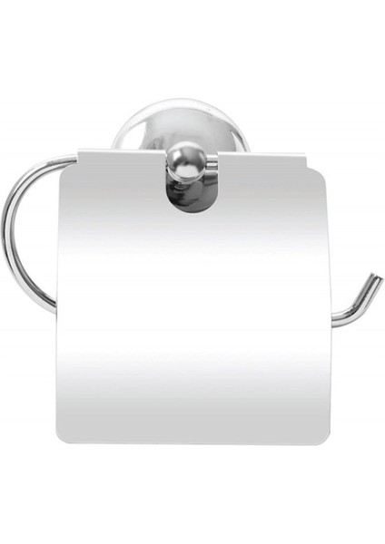 Krom Ev Tipi Wc Kağıt Asacağı (Kapaklı) PLX-3802-6
