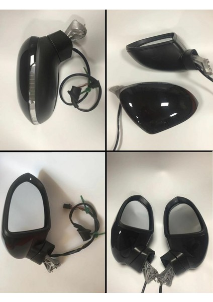 Passat B8 Katlanır Ayna Takımı+Ayna Kontrol Düğmesi