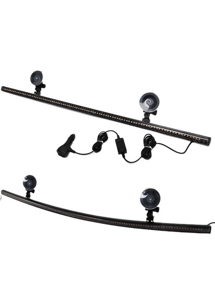 Çakar Lamba 12 - 32V Esnek Model 84 Cm Vantuzlu Çakarlı Mavi - Kırmızı Lapa543