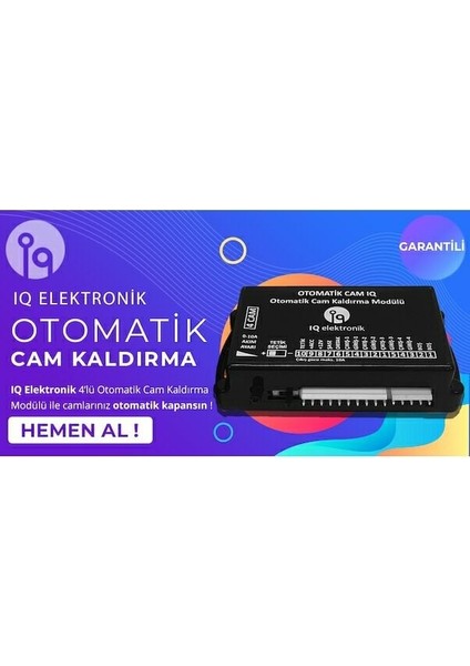 Iq Otomatik Cam Kaldırma 4 Cam Termikli Iq