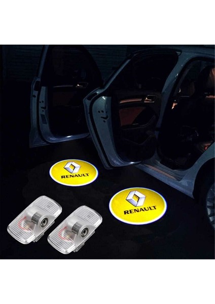 Renault Koleos Kapı Altı Logo Hayalet Logo