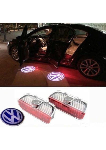 Volkswagen Passat B6 Kapı Altı Hayalet Logo Orjinal Lazer LED