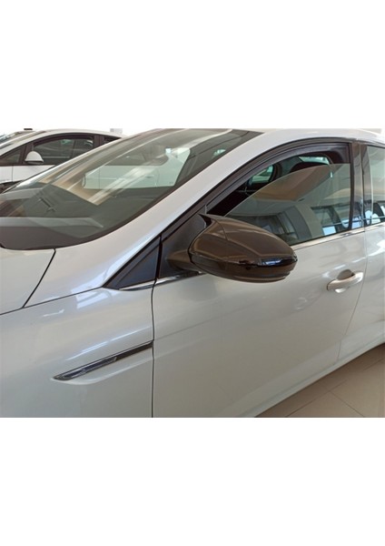 Renault Talisman Yarasa Ayna Kapağı Batman Piano Black modelleri