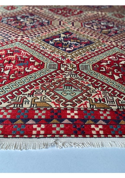 El Dokuma Iran Sumak Kilim