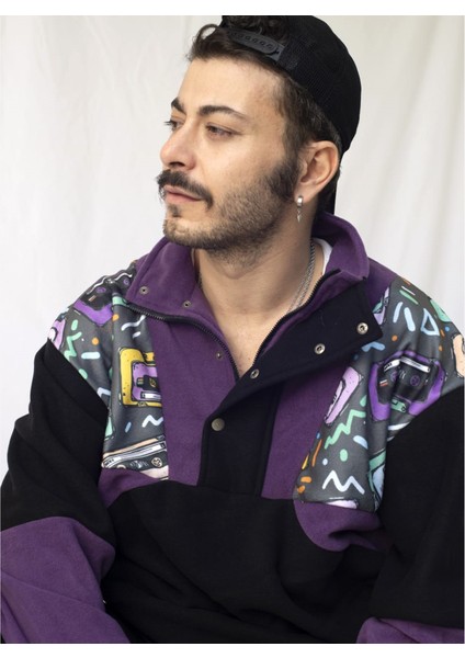 Kadın Erkek Yarım Fermuarlı Polar Sweatshirt fiyatları