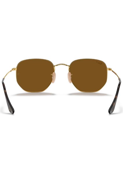 Rb 3548N 001/57 51-21 Unisex Güneş Gözlüğü Hexagonal Polarize